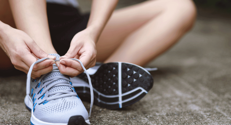 tips for beginner runners like tying shoelaces